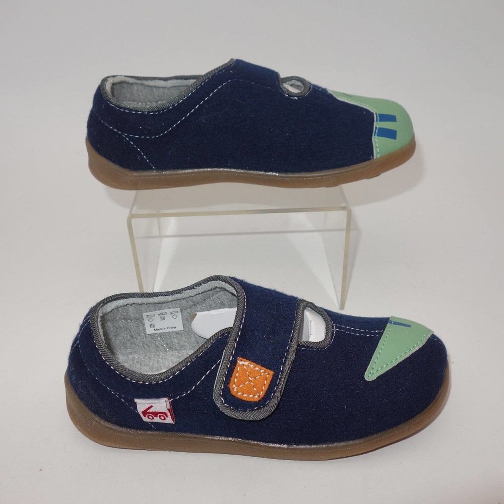 NEW See Kai Run Cruz II Dinosaur Blue Green Toddler Size 12